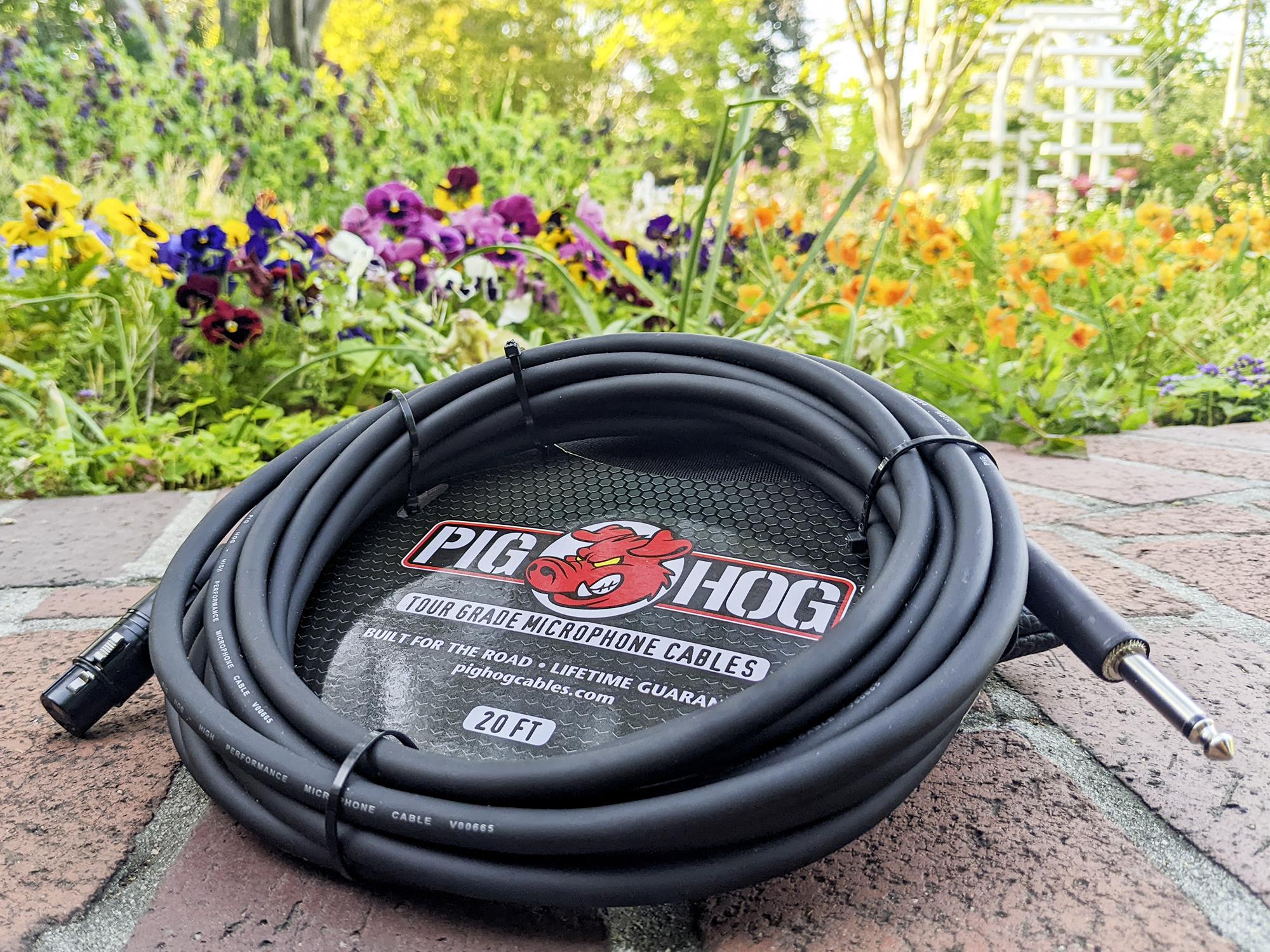 Pig Hog Tour Grade Mic Cable HiZ XLR Female to 1/4